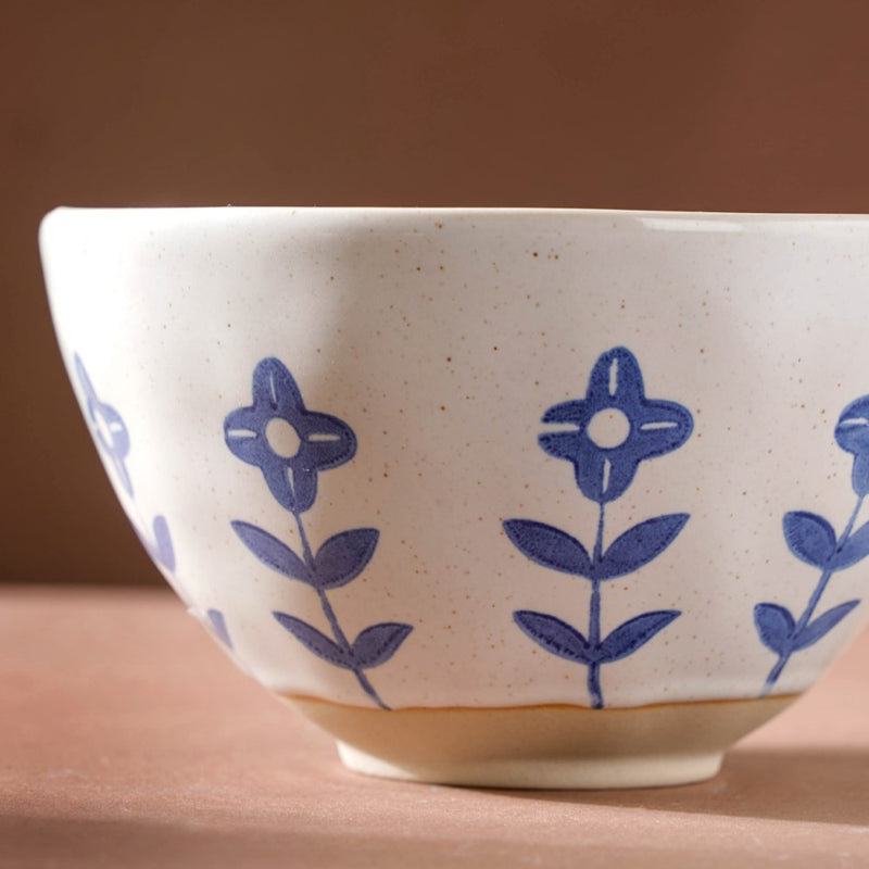 Flora Soup Bowl - Bowl, soup bowl, ceramic bowl, snack bowls, curry bowl, popcorn bowls | Bowls for dining table & home decor