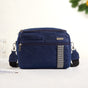 Denim Office Lunch Bag With Shoulder Strap