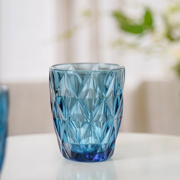 Blue Glassware Set of 4