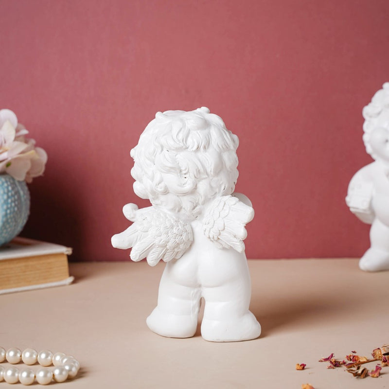 Baby Angel Statue Violin - Showpiece | Home decor item | Room decoration item