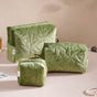 Sage Green Cosmetic Bag Set Of 3