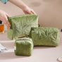 Sage Green Cosmetic Bag Set Of 3