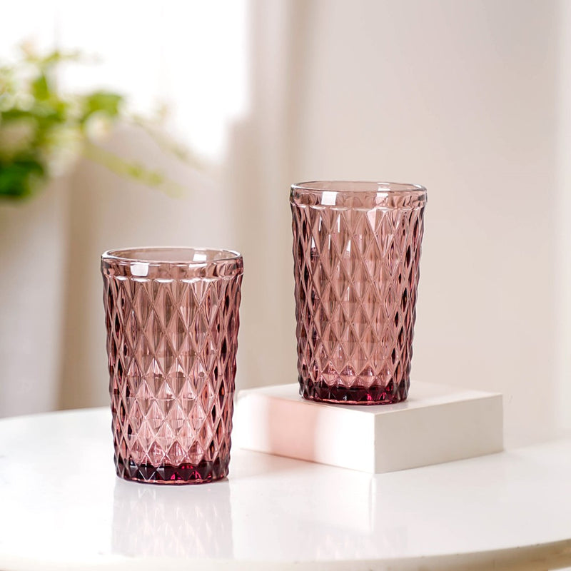 Mauve Orchid Water Cup Set of 4