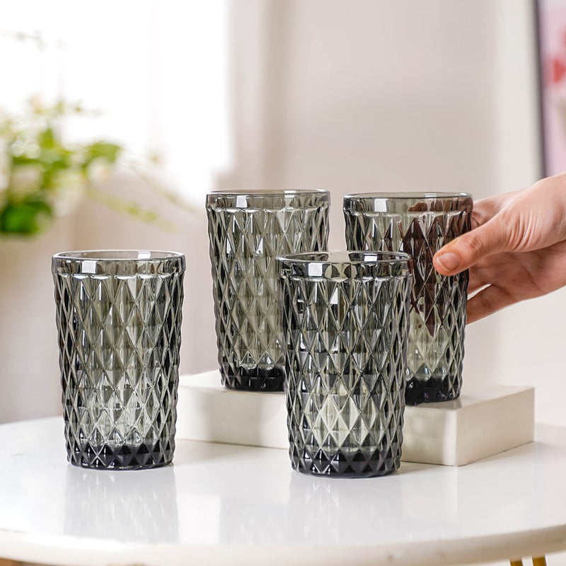 Grey Juice Glass Set of 4