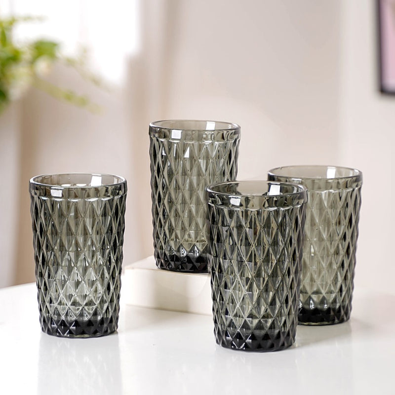 Grey Juice Glass Set of 4