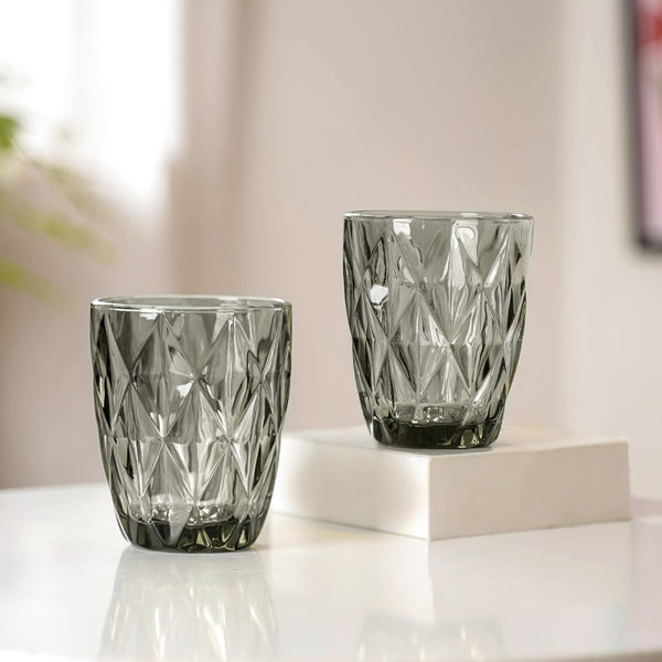 Embossed Drinkware Set of 4