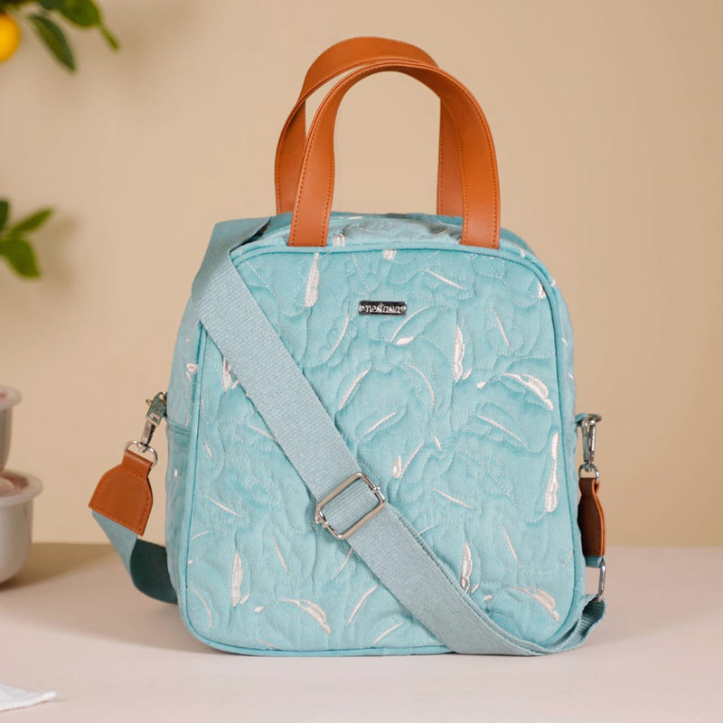 Insulated Tiffin Bag Light Blue