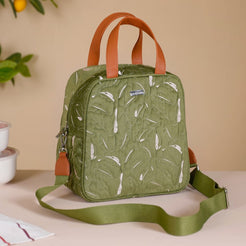 Insulated Lunch Bag For Office Green