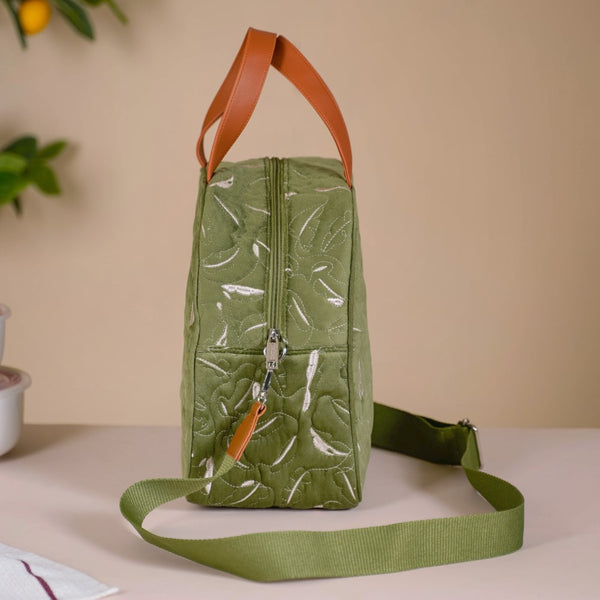 Insulated Lunch Bag For Office Green