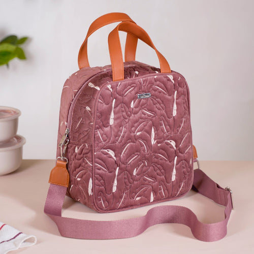 Thermal Lunch Bag For Office Pink