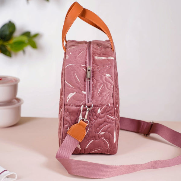 Thermal Lunch Bag For Office Pink