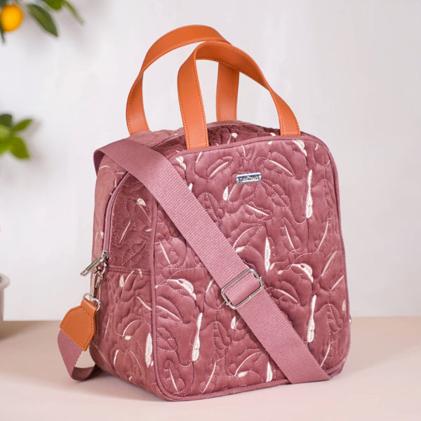 Thermal Lunch Bag For Office Pink