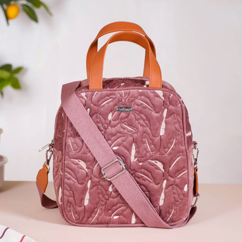 Thermal Lunch Bag For Office Pink