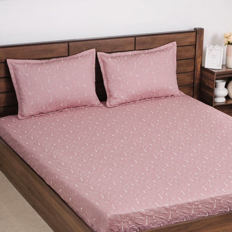 Luxury 100% Cotton King Size Bed Cover