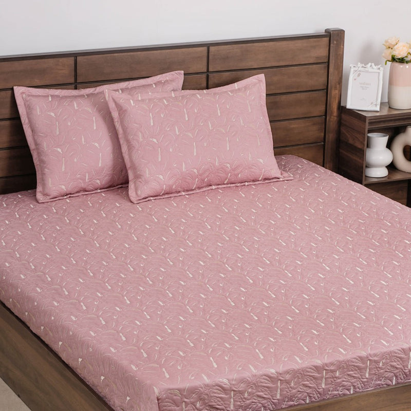 Luxury 100% Cotton King Size Bed Cover
