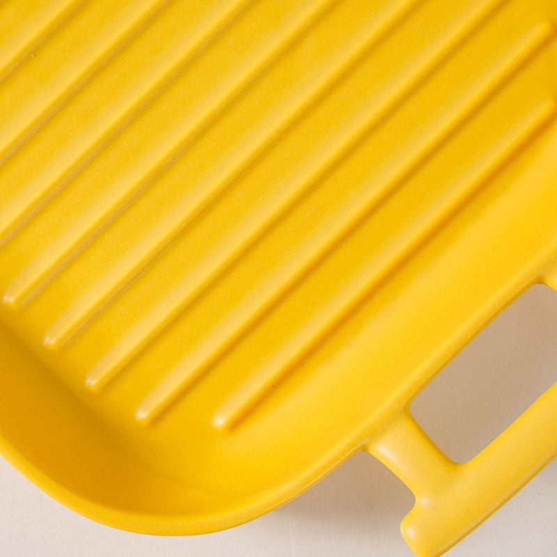 Baking Plate with Handle - Baking Dish