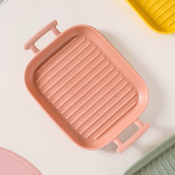 Baking Plate with Handle - Baking Dish