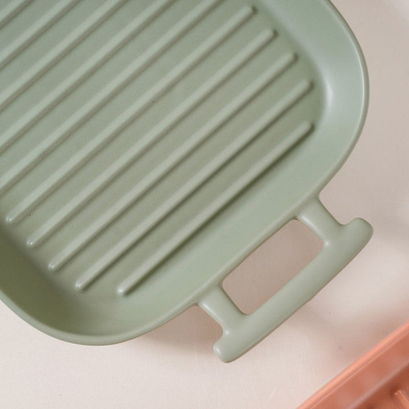 Baking Plate with Handle - Baking Dish