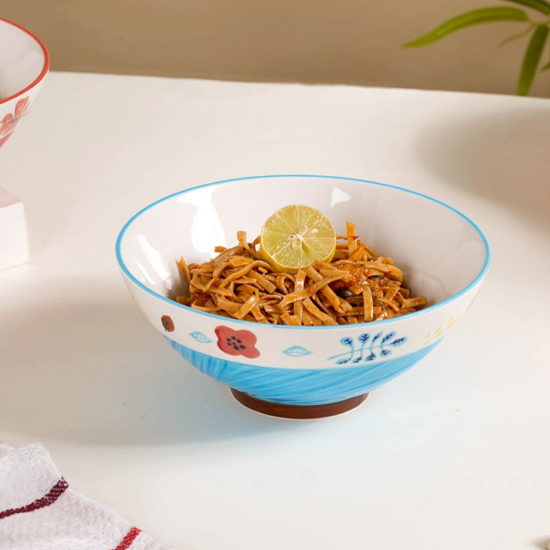 Small Colorful Serving Bowl 700 ml - Soup bowl, ceramic bowl, ramen bowl, serving bowls, salad bowls, noodle bowl | Bowls for dining table & home decor