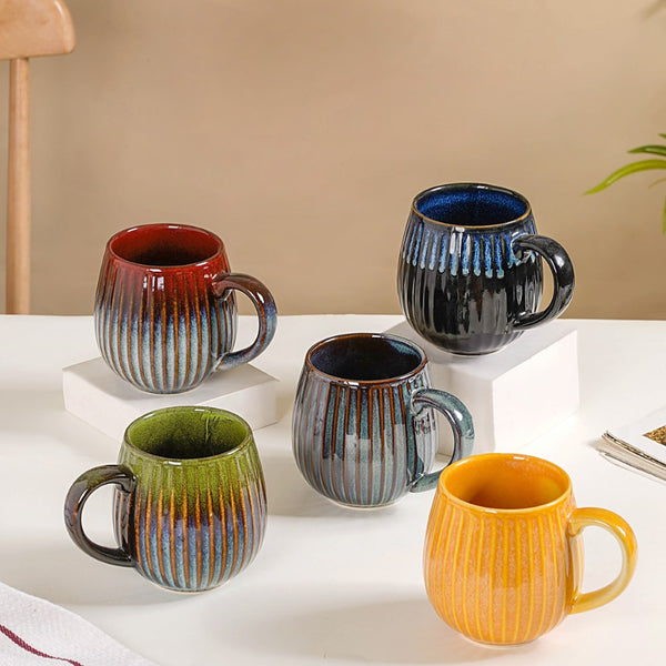 Painted Coffee Mug- Mug for coffee, tea mug, cappuccino mug | Cups and Mugs for Coffee Table & Home Decor