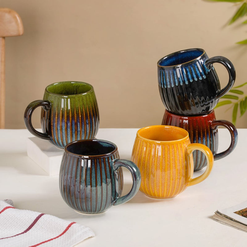 Painted Coffee Mug- Mug for coffee, tea mug, cappuccino mug | Cups and Mugs for Coffee Table & Home Decor