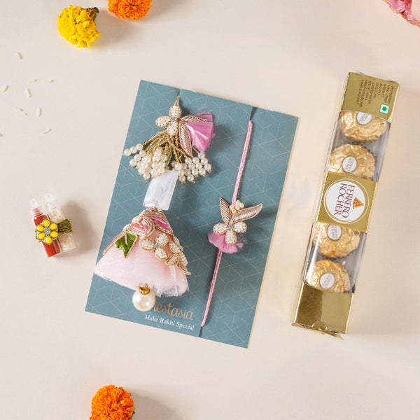 Rakhi Moments Gift Hamper Set Of 3