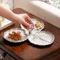 Lotus Leaf Trio Platter Silver