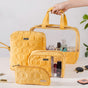 Multipurpose Travel Kit Set Of 4 Yellow