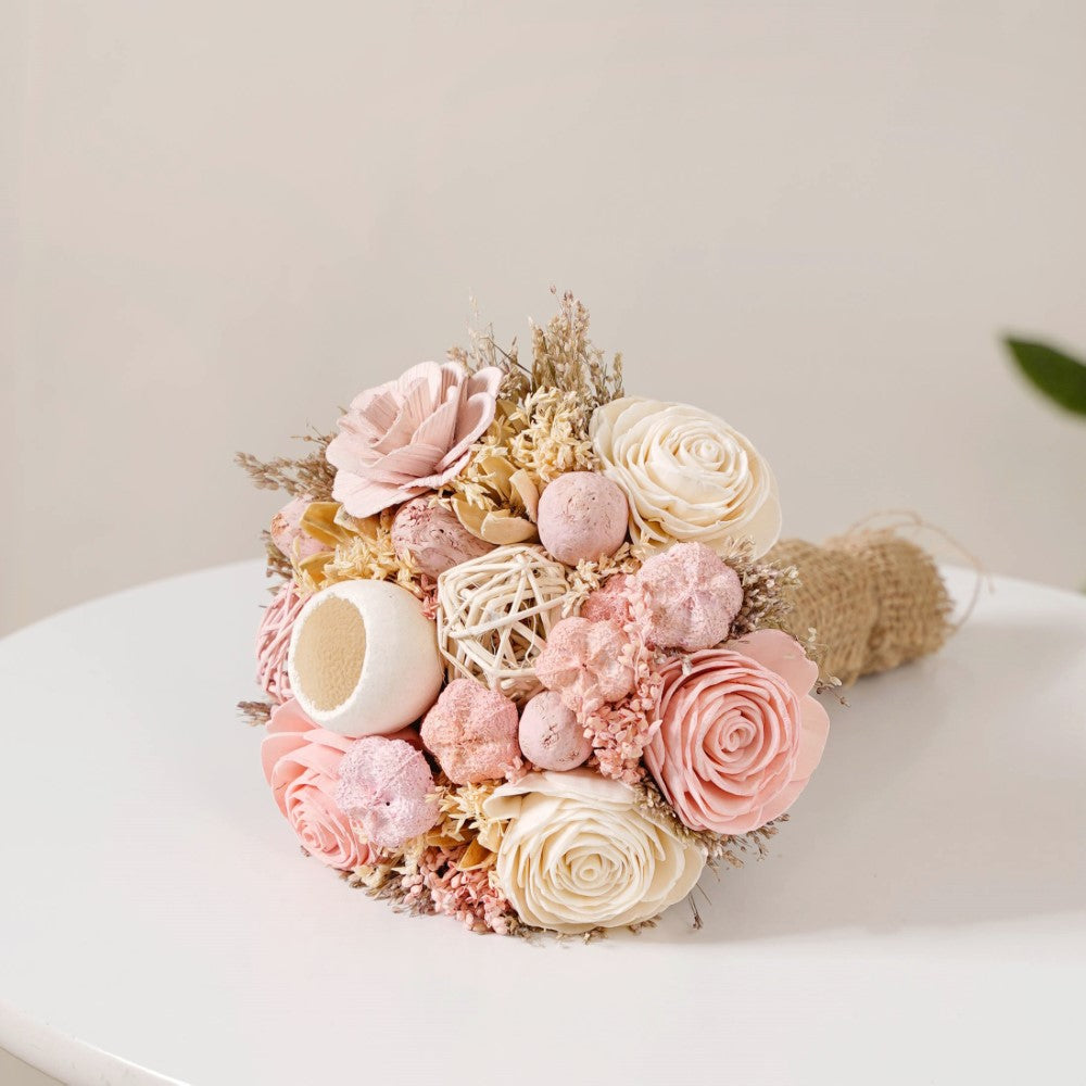 Dried Pink Flowers, Floral Bunches & Bouquets