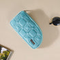 Velvet Travel Pouch Set of 4 Blue