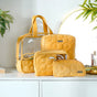 Multipurpose Travel Kit Set Of 4 Yellow