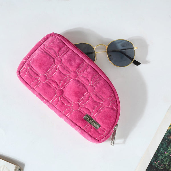 Travel Bag & Pouch Set Of 4 Pink