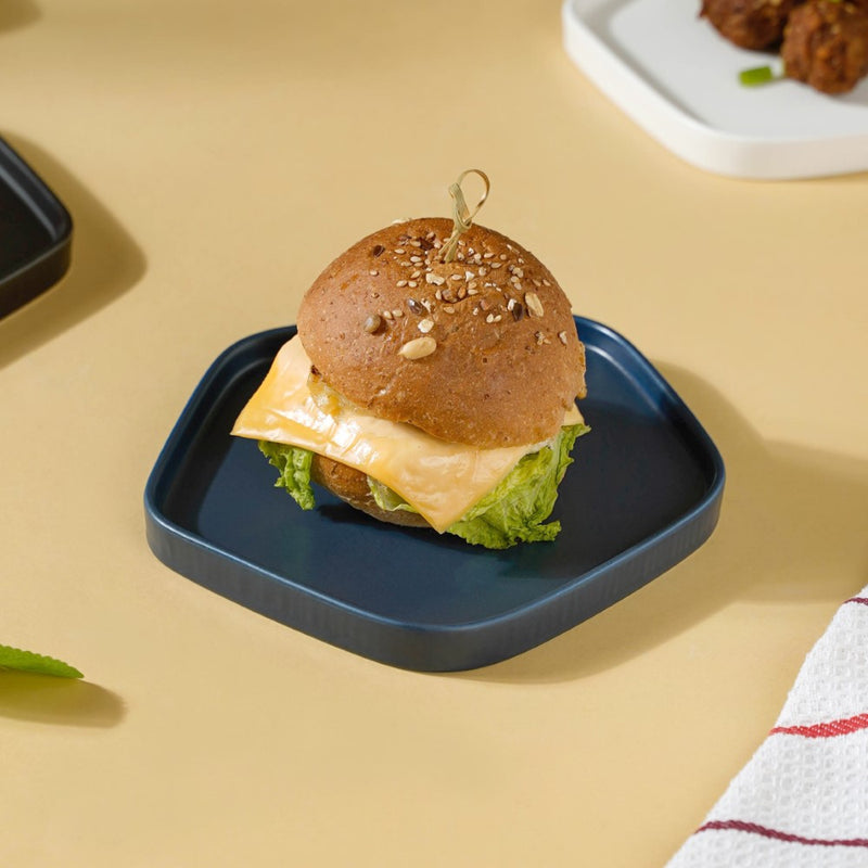 Pentagon Snack Plate - Serving plate, snack plate, dessert plate | Plates for dining & home decor