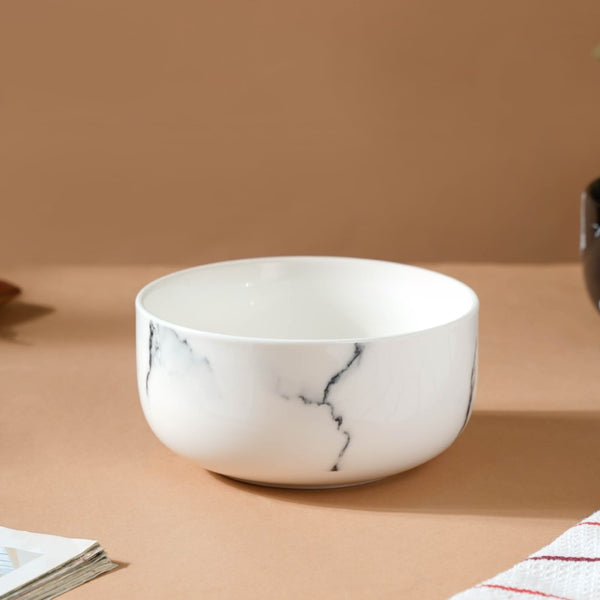 CHICERAMIC Marble Bowl - Bowl,ceramic bowl, snack bowls, curry bowl, popcorn bowls | Bowls for dining table & home decor