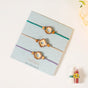 Eco Craft Rakhi Gift Set Of 3