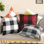 Checked Cushion Cover Set of 2