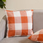 Checked Cushion Cover Set of 2