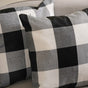 Checked Cushion Cover Set of 2