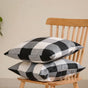 Checked Cushion Cover Set of 2