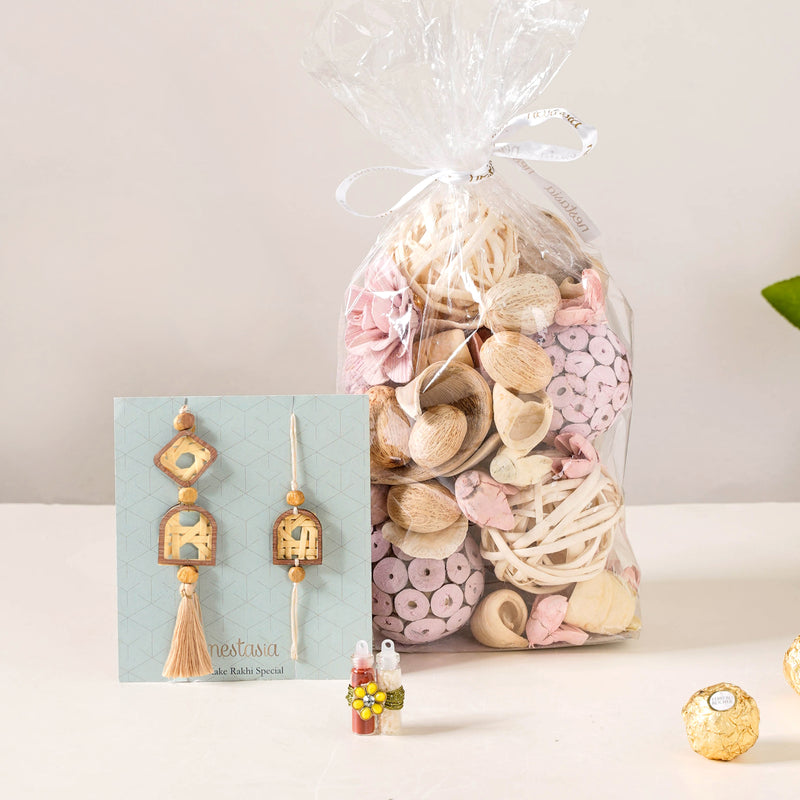Eco Potpourri Rakhi Hamper Set Of 4