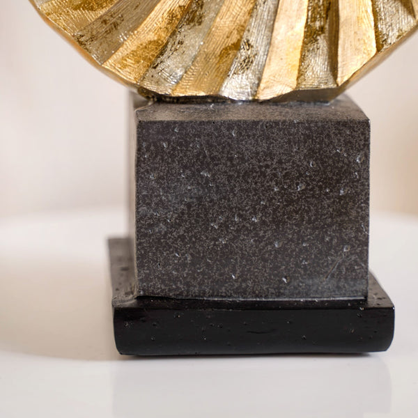 Ballet Dancer Home Decor Statue Gold