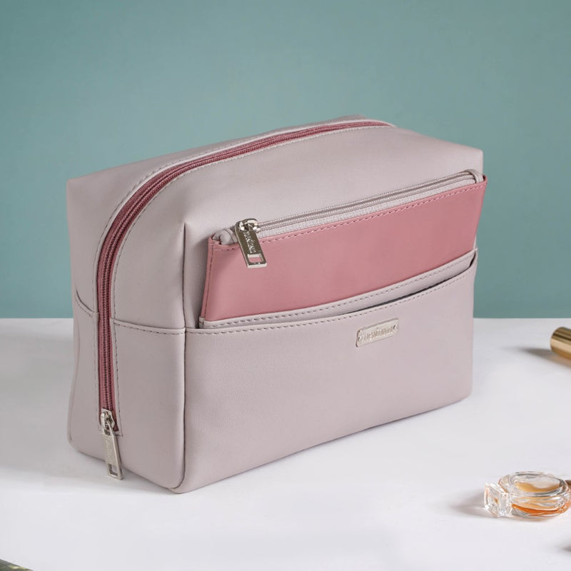 Travel Bags For Women Set of 3 Pink