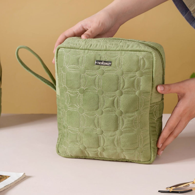 Travel Organizer Kit Set Of 4 Green