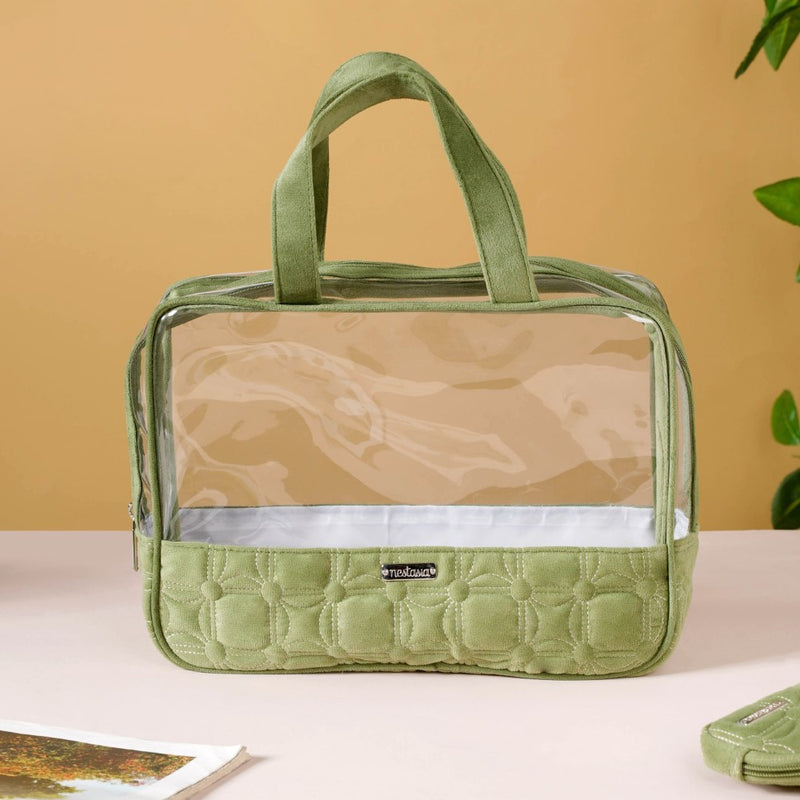 Travel Organizer Kit Set Of 4 Green