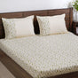 Quilted King Size Bed Cover Off-White