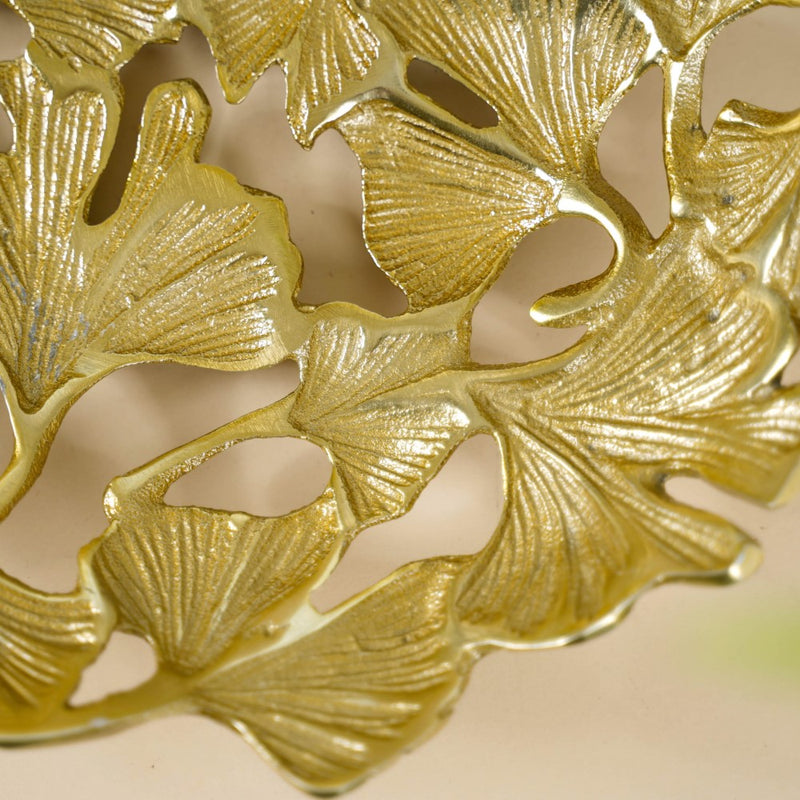 Platter Tray For Home Decor Gold 20 Inch