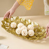 Platter Tray For Home Decor Gold 20 Inch