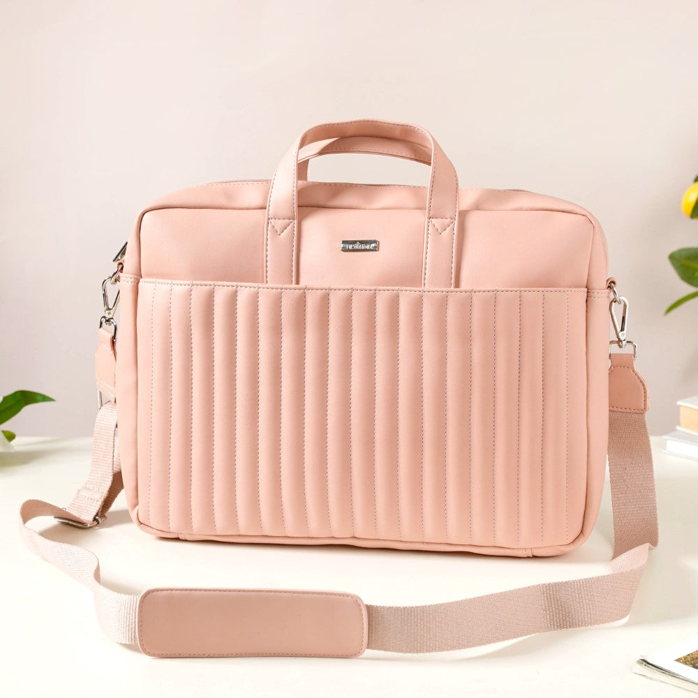 pink macbook bag