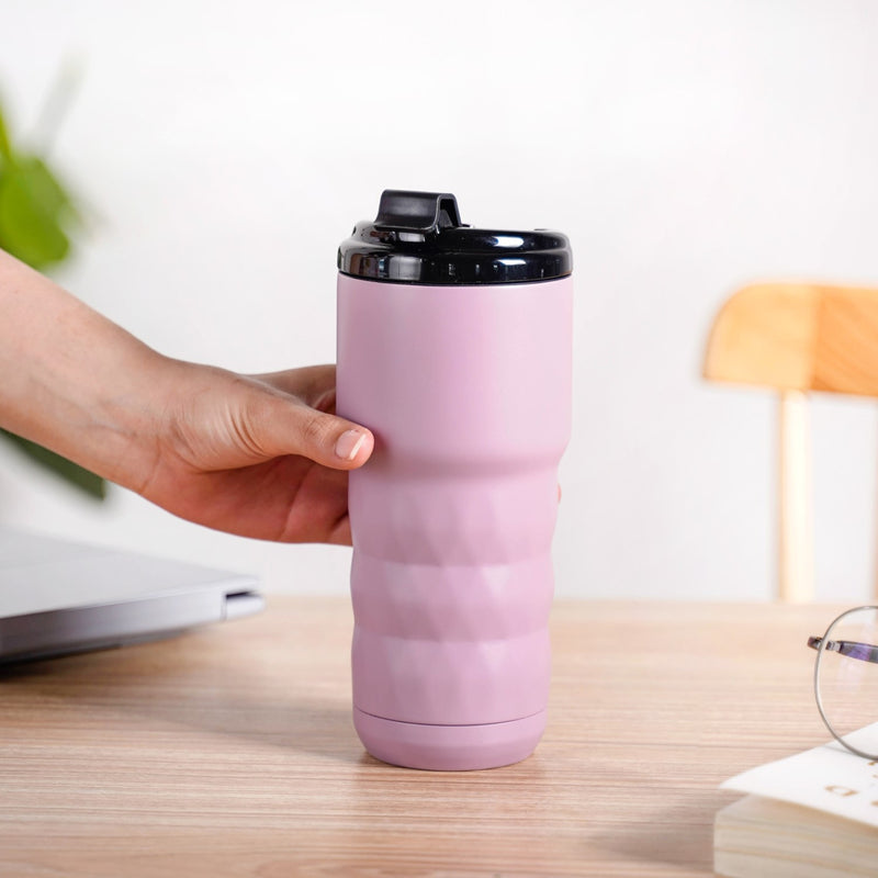 Brewster Grande Leakproof Coffee Travel Flask Wistful Mauve 680ml