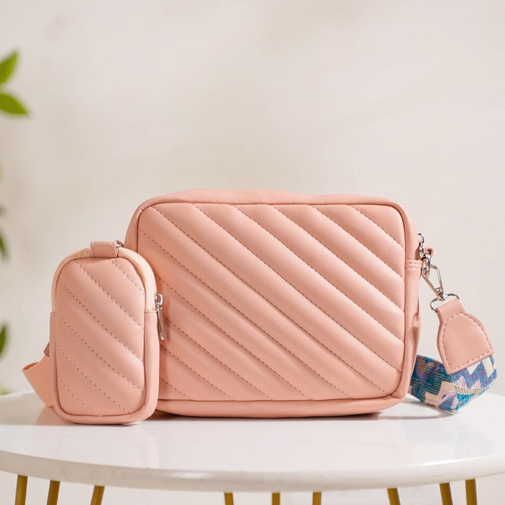 Pink bag crossbody hot sale